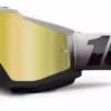 100% Accuri Goggles-Invaders-Mirror Gold Lens