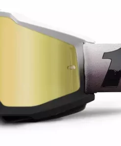 100% Accuri Goggles-Invaders-Mirror Gold Lens