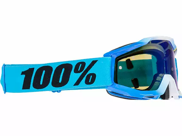 PROTECTIVE GEAR 100% Accuri Goggles-Blue Crystal 1 PROTECTIVE GEAR 100% Accuri Goggles-Blue Crystal