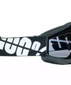 PROTECTIVE GEAR 100% Accuri Moto Goggles-Black Tornado-Mirrored Gold Lens