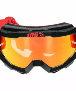 PROTECTIVE GEAR 100% Accuri Youth Goggles-Inferno-Mirrored Red Lens