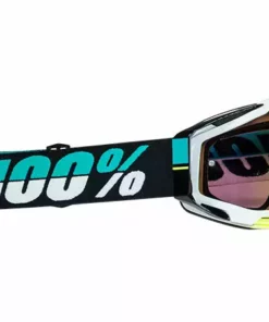 100% Racecraft Goggles-St Barth-Mirrored Green Lens