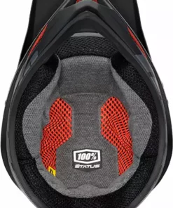 100% Status BMX Race Youth Helmet-Meteor Black