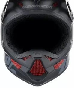 100% Status BMX Race Youth Helmet-Meteor Black