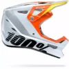 100% Status BMX Race Helmet-DDay White PROTECTIVE GEAR