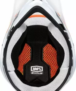 100% Status BMX Race Youth Helmet-DDay White
