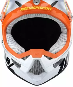 100% Status BMX Race Youth Helmet-DDay White