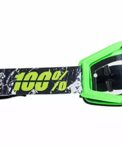 100% Strata Jr Goggles-Crafty Lime