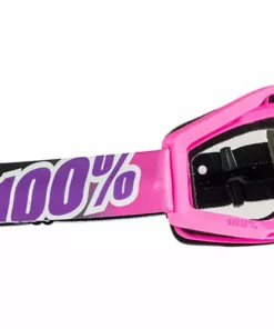 100% Strata Jr Goggles-Bubble Gum PROTECTIVE GEAR