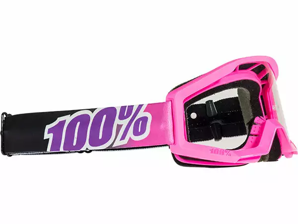 100% Strata Moto Goggles-Bubble Gum PROTECTIVE GEAR 1 100% Strata Moto Goggles-Bubble Gum PROTECTIVE GEAR