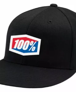 APPAREL 100% Essential J-Fit Flex Fit Hat-Black