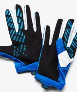 100% ITrack Glove-Blue RACE WEAR
