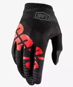 100% ITrack Glove-Black Camo