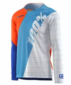 100% R-Core DH Jersey-White RACE WEAR