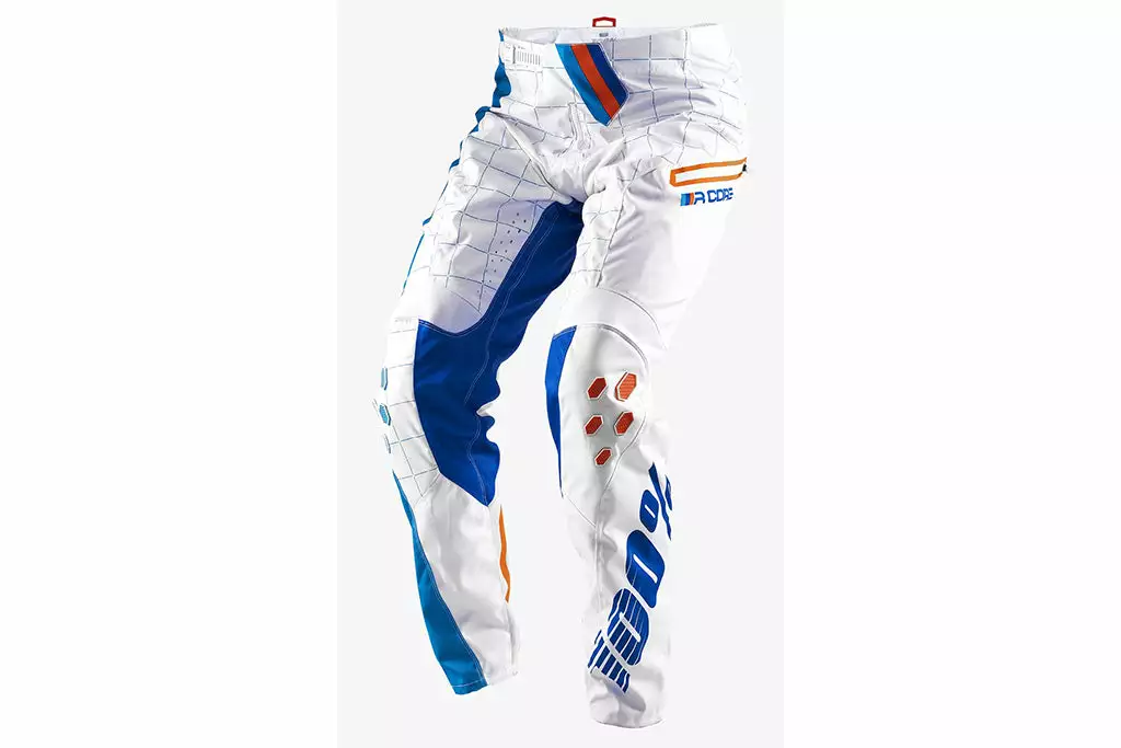 100% R-Core DH Pant-White RACE WEAR 1 100% R-Core DH Pant-White RACE WEAR