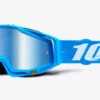 PROTECTIVE GEAR 100% Racecraft Goggles-Monoblock-Mirror Blue Lens
