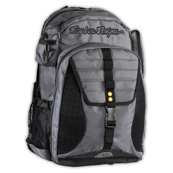 Backpacks Troy Lee Ignition Backpack-Gray 1 Backpacks Troy Lee Ignition Backpack-Gray