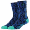 SHOES Troy Lee Crew Socks Cheetah-Blue