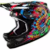 Troy Lee D3 Carbon Helmet-Blacklight Black