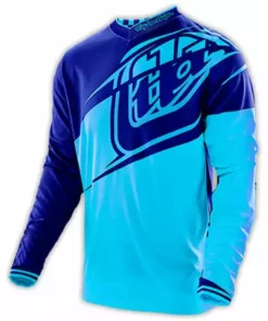 Troy Lee 2016 GP Jersey-Flexion Cyan/Navy RACE WEAR