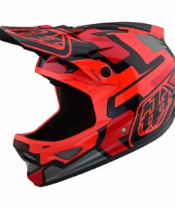 Troy Lee Designs D3 FIberlite Speedcode Helmet-Gray