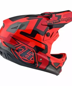 Troy Lee Designs D3 FIberlite Speedcode Helmet-Gray