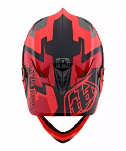 Troy Lee Designs D3 FIberlite Speedcode Helmet-Gray