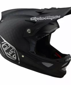 Troy Lee D3 Carbon MIPS Helmet-Midnight Chrome