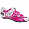 Sidi Trace Womens Clipless Shoes - Fuchsia/ White