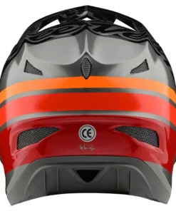 Helmets Troy Lee Designs D3 Fiberlite -Silhouette Navy/Silver