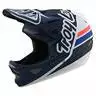 Troy Lee Designs D3 Fiberlite-Silhouette Navy/White