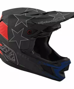 Troy Lee Designs D4 Carbon Freedom 2.0 MIPS Helmet-Black/Red Helmets 8 Troy Lee Designs D4 Carbon Freedom 2.0 MIPS Helmet-Black/Red Helmets