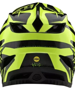 Troy Lee Designs D4 Carbon MIPS Helmet-Slash Black/Yellow 7 Troy Lee Designs D4 Carbon MIPS Helmet-Slash Black/Yellow
