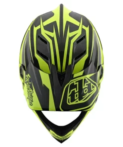 Troy Lee Designs D4 Carbon MIPS Helmet-Slash Black/Yellow 9 Troy Lee Designs D4 Carbon MIPS Helmet-Slash Black/Yellow