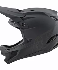 Troy Lee Designs D4 Composite MIPS Helmet-Stealth Black/Gray