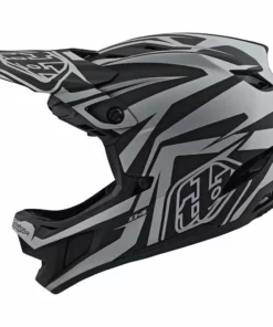 Helmets Troy Lee Designs D4 Composite MIPS Helmet-Slash Black/Silver
