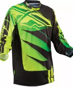 Fly Racing 2013 Kinetic Inversion Race Jersey-Green/Black RACE WEAR