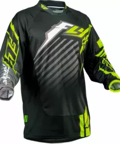 Fly Racing 2013 Kinetic RS Race Jersey-Black/Yellow