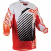 Fly Racing 2013 Kinetic RS Race Jersey-Orange/White RACE WEAR