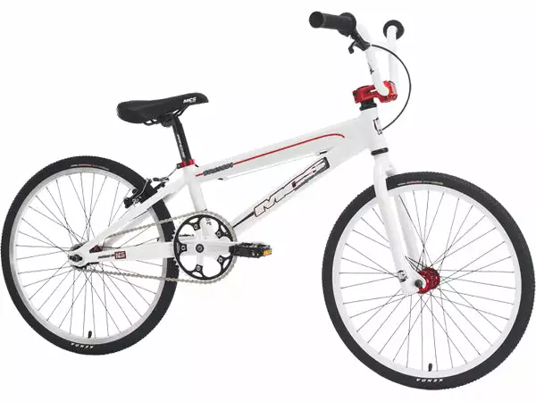 MCS Holeshot BMX Bike-Expert-White RACE BIKES 1 MCS Holeshot BMX Bike-Expert-White RACE BIKES