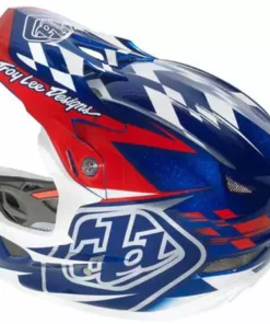 Troy Lee 2013 D3 Composite Helmet-Team Blue/White