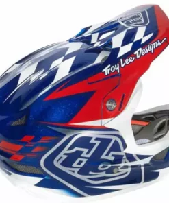 Troy Lee 2013 D3 Composite Helmet-Team Blue/White
