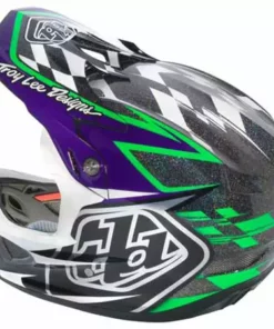 Troy Lee 2013 D3 Composite Helmet-Team Black/Green