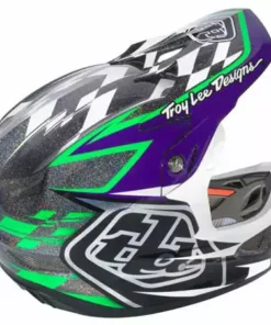 Troy Lee 2013 D3 Composite Helmet-Team Black/Green