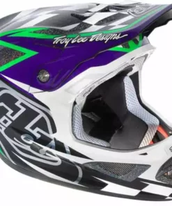 Troy Lee 2013 D3 Composite Helmet-Team Black/Green