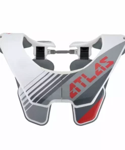 Atlas Prodigy Incline Race Neck Brace-White PROTECTIVE GEAR