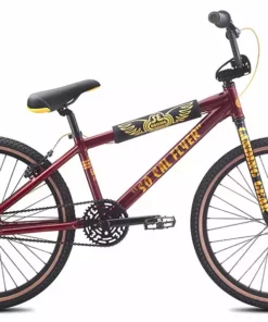 SE Racing So Cal Flyer 24" BMX Bike-Metallic Red