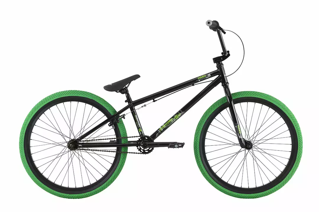 RACE BIKES Haro Downtown 24" Bike-Gloss Black 1 RACE BIKES Haro Downtown 24" Bike-Gloss Black