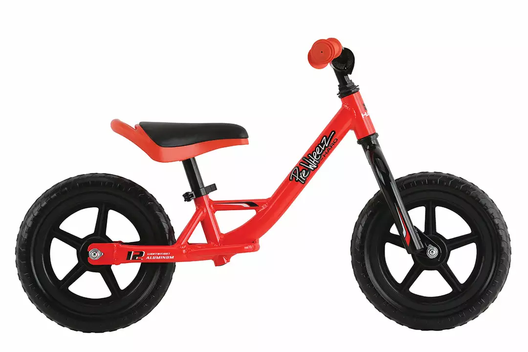 PUSH BIKES Haro PreWheelz 12" EVA Balance Bike-Bright Red 1 PUSH BIKES Haro PreWheelz 12" EVA Balance Bike-Bright Red