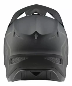 PROTECTIVE GEAR Troy Lee D3 Fiberlite Helmet-Mono-Black 7 PROTECTIVE GEAR Troy Lee D3 Fiberlite Helmet-Mono-Black